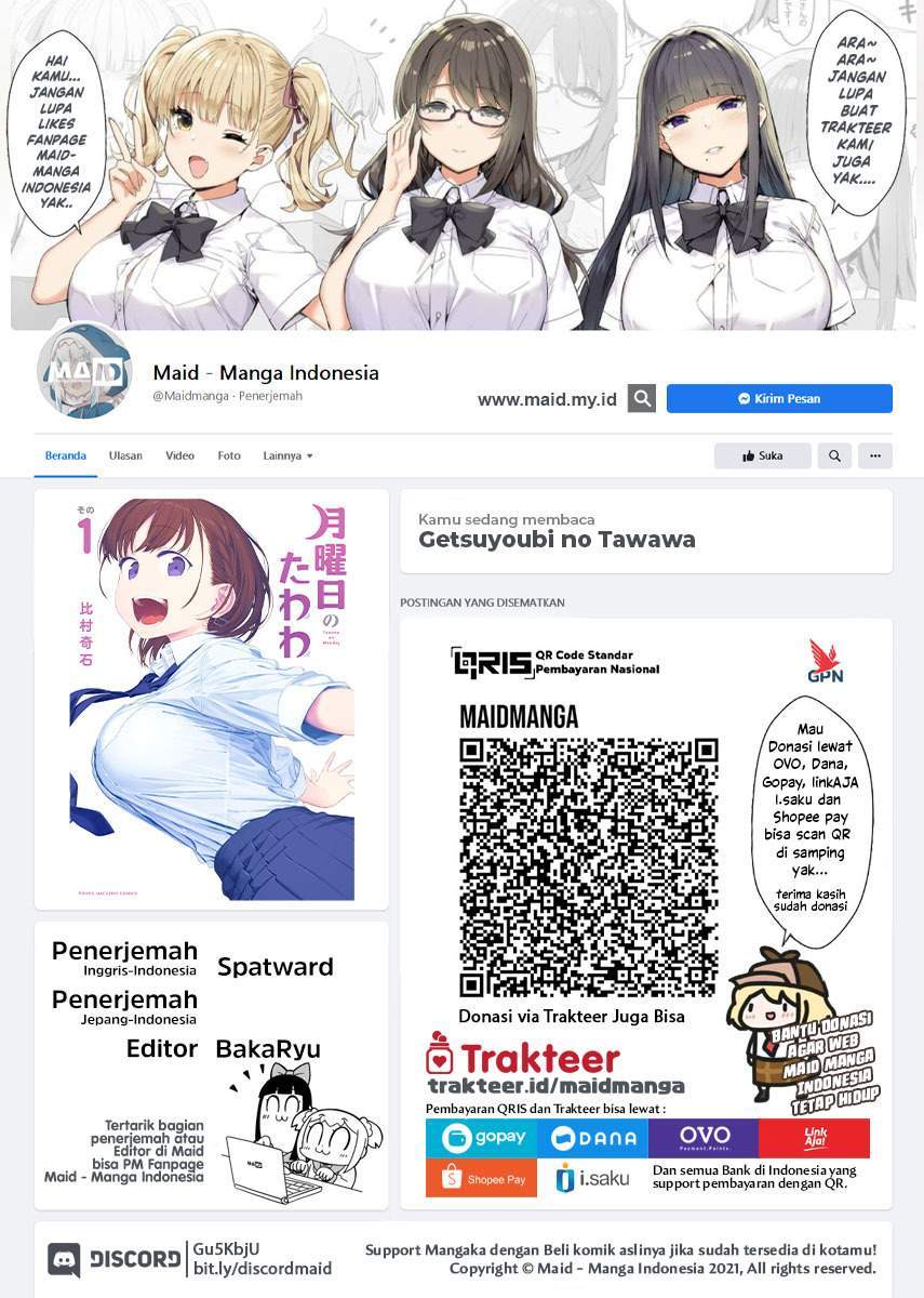 Getsuyoubi no Tawawa (Serialization) chapter 7 halaman 2