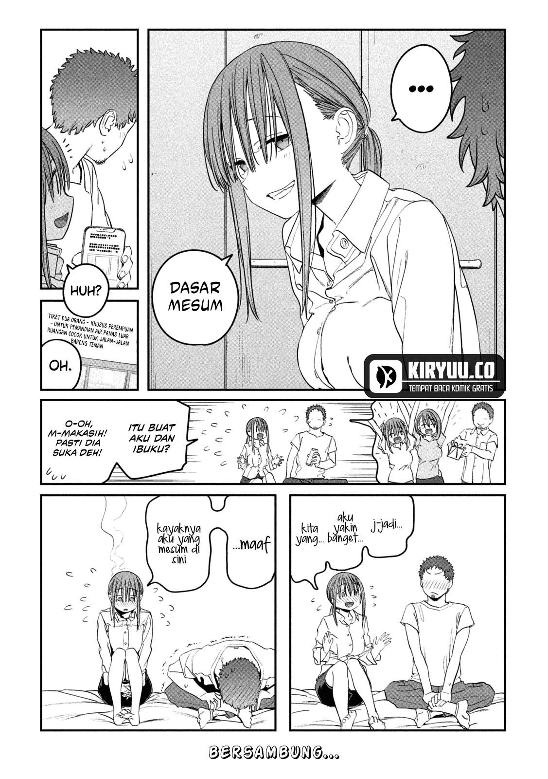 Getsuyoubi no Tawawa (Serialization) chapter 72 halaman 12