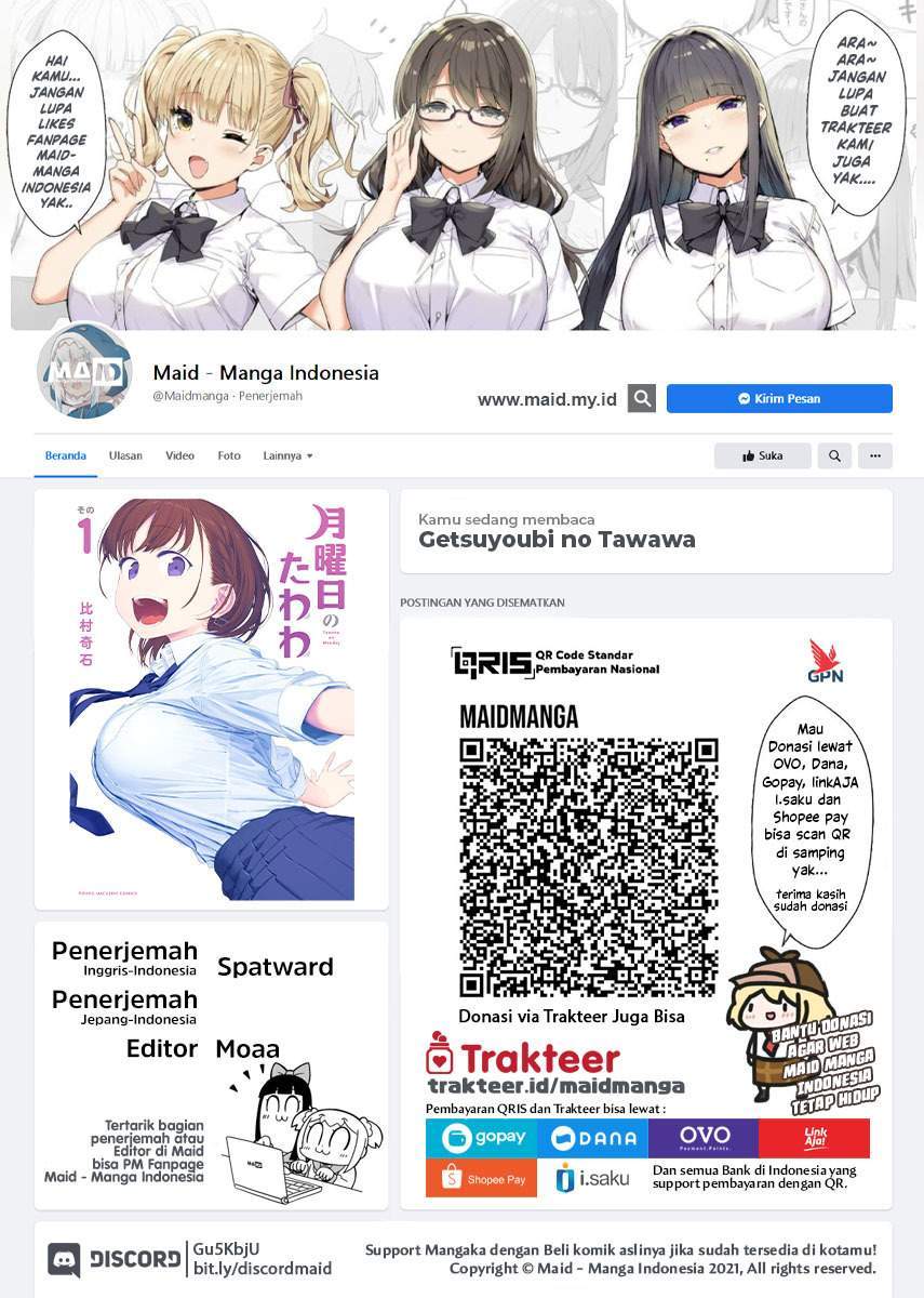 Getsuyoubi no Tawawa (Serialization) Bab 8 halaman 2