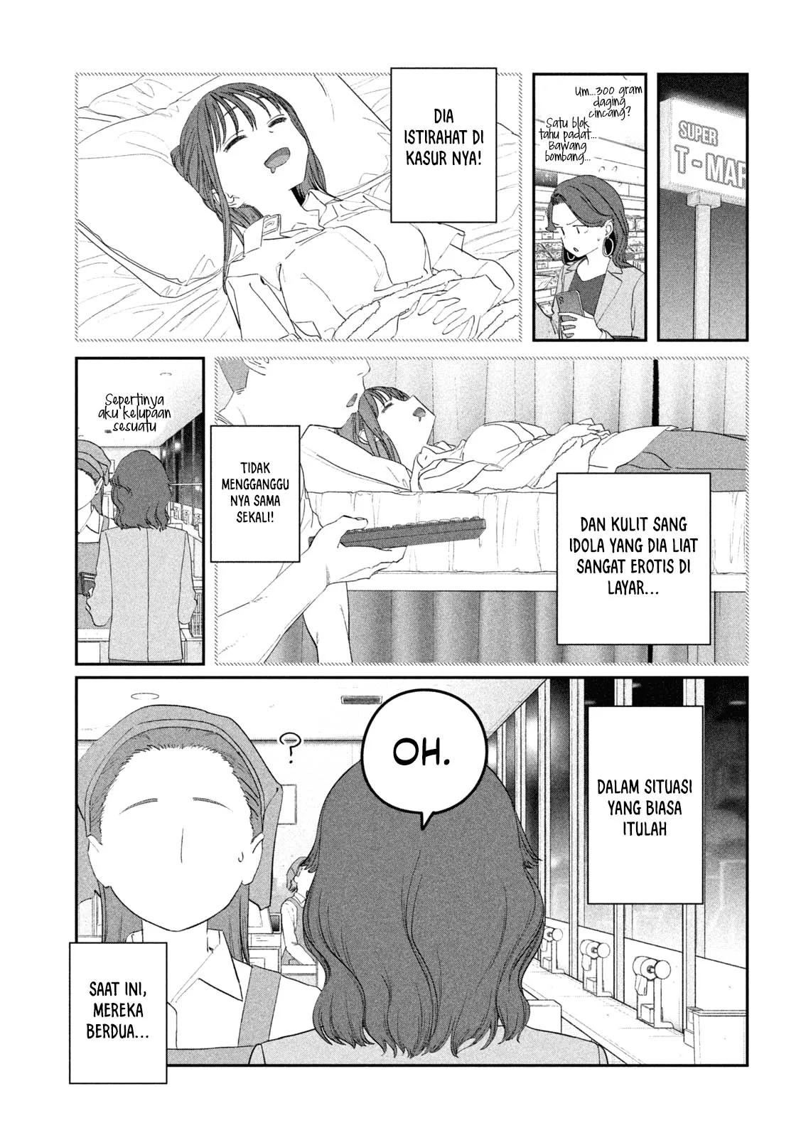 Getsuyoubi no Tawawa (Serialization) chapter 99 halaman 14