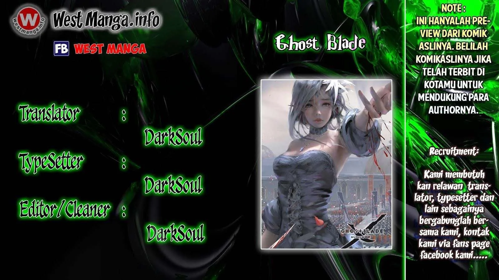 Ghost Blade Bab 3 halaman 1