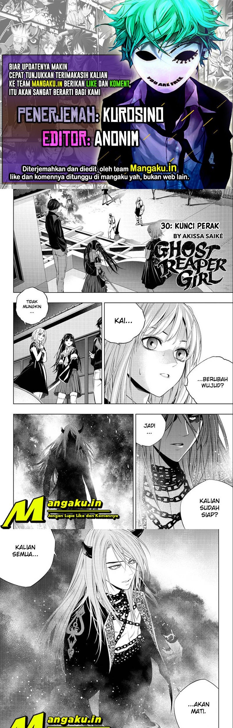 Ghost Girl Bab 30 halaman 1
