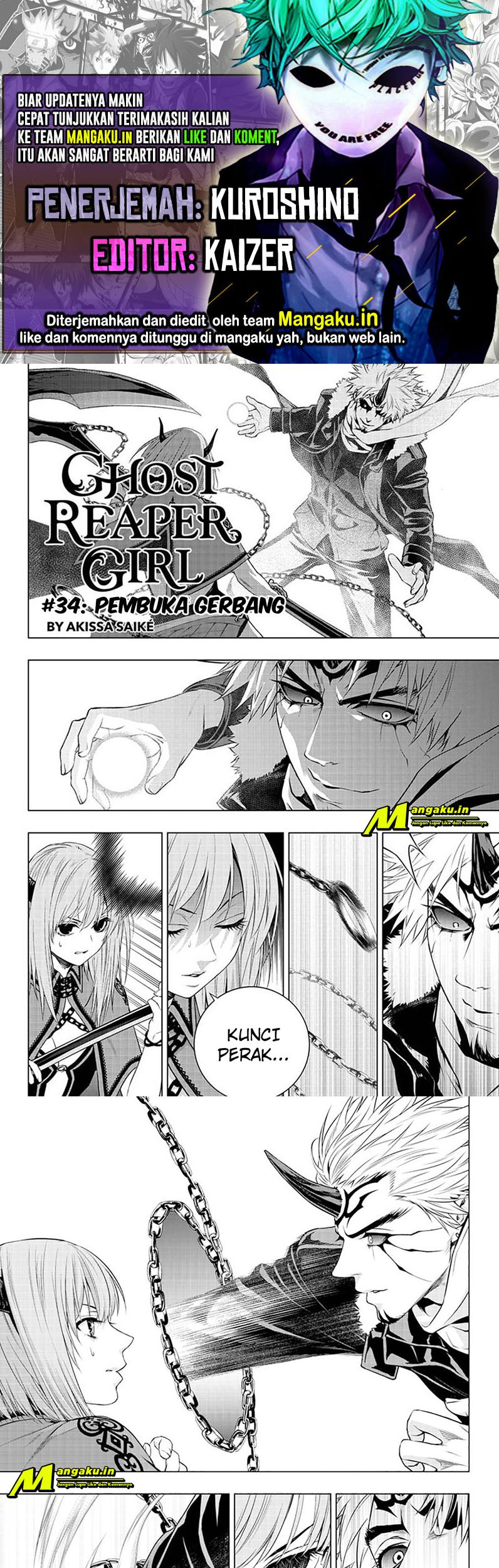 Ghost Girl chapter 34 halaman 1
