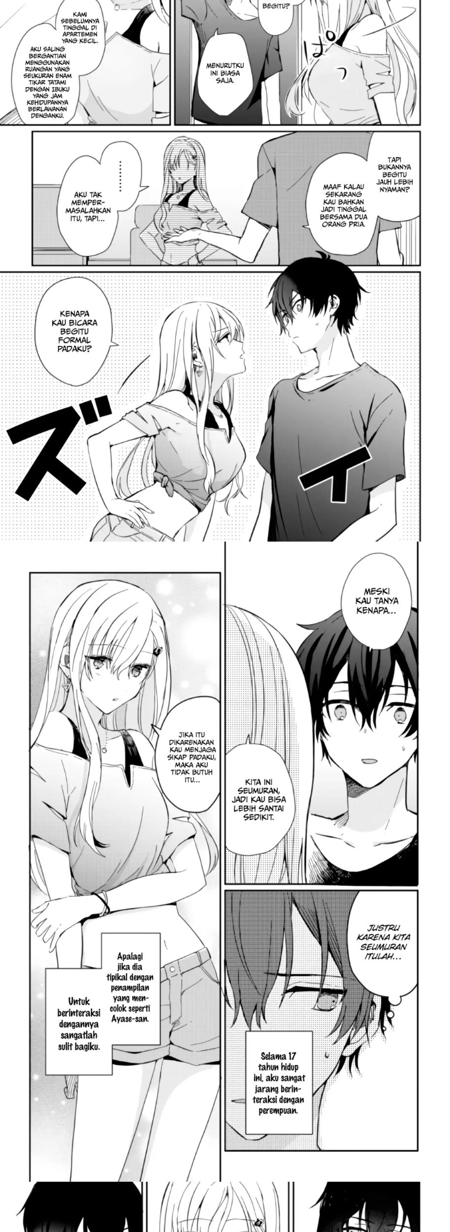 Gimai Seikatsu Bab 01.2 halaman 3