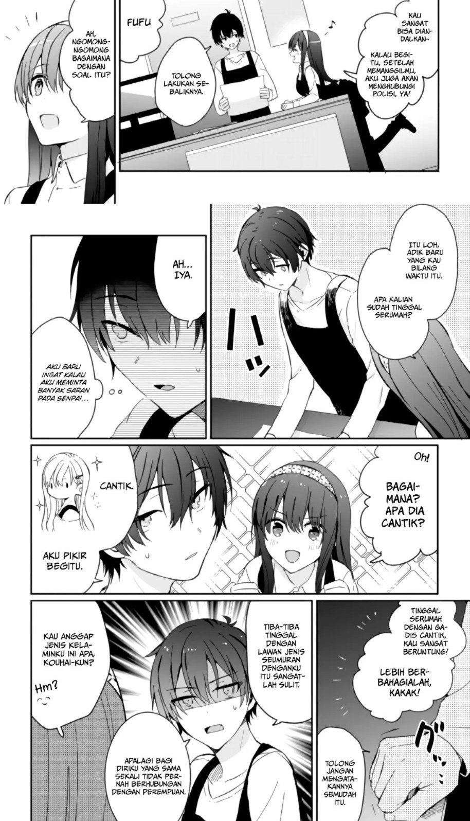 Gimai Seikatsu Bab 01.2 halaman 12