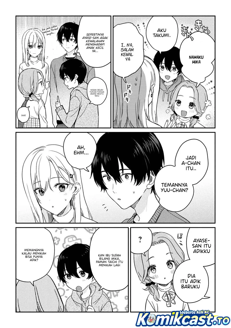 Gimai Seikatsu Bab 35.1 halaman 14