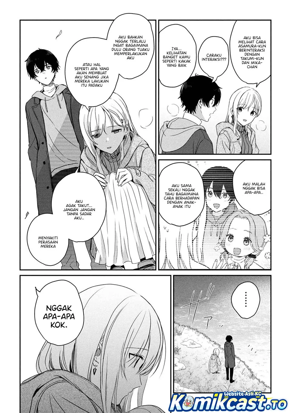 Gimai Seikatsu chapter 36.2 halaman 8
