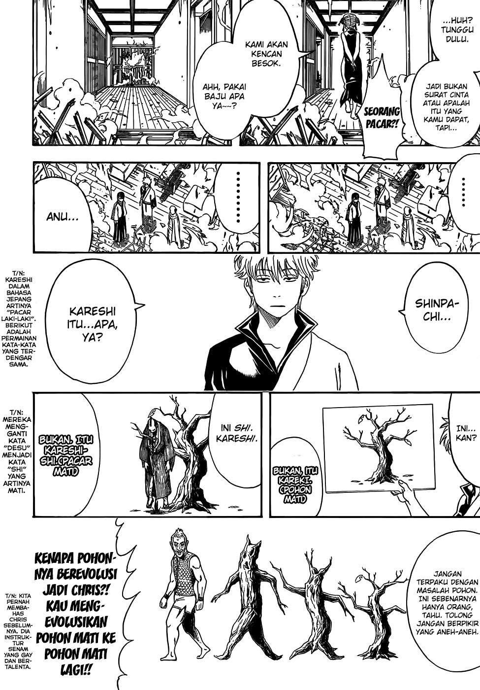 Gintama Bab 419 halaman 10