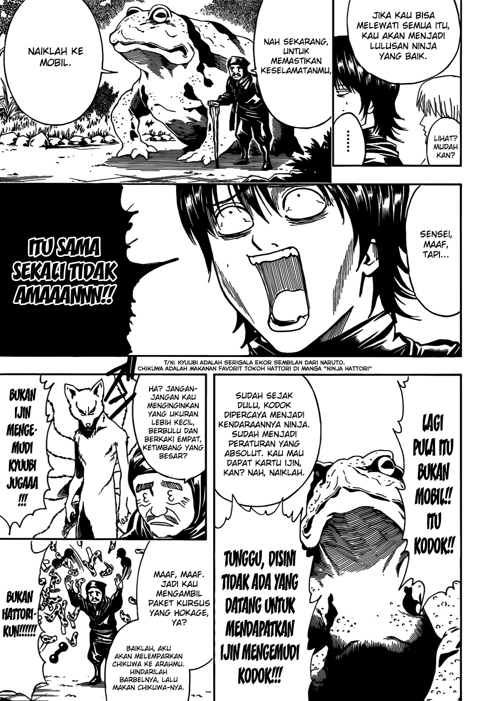 Gintama Bab 423 halaman 9