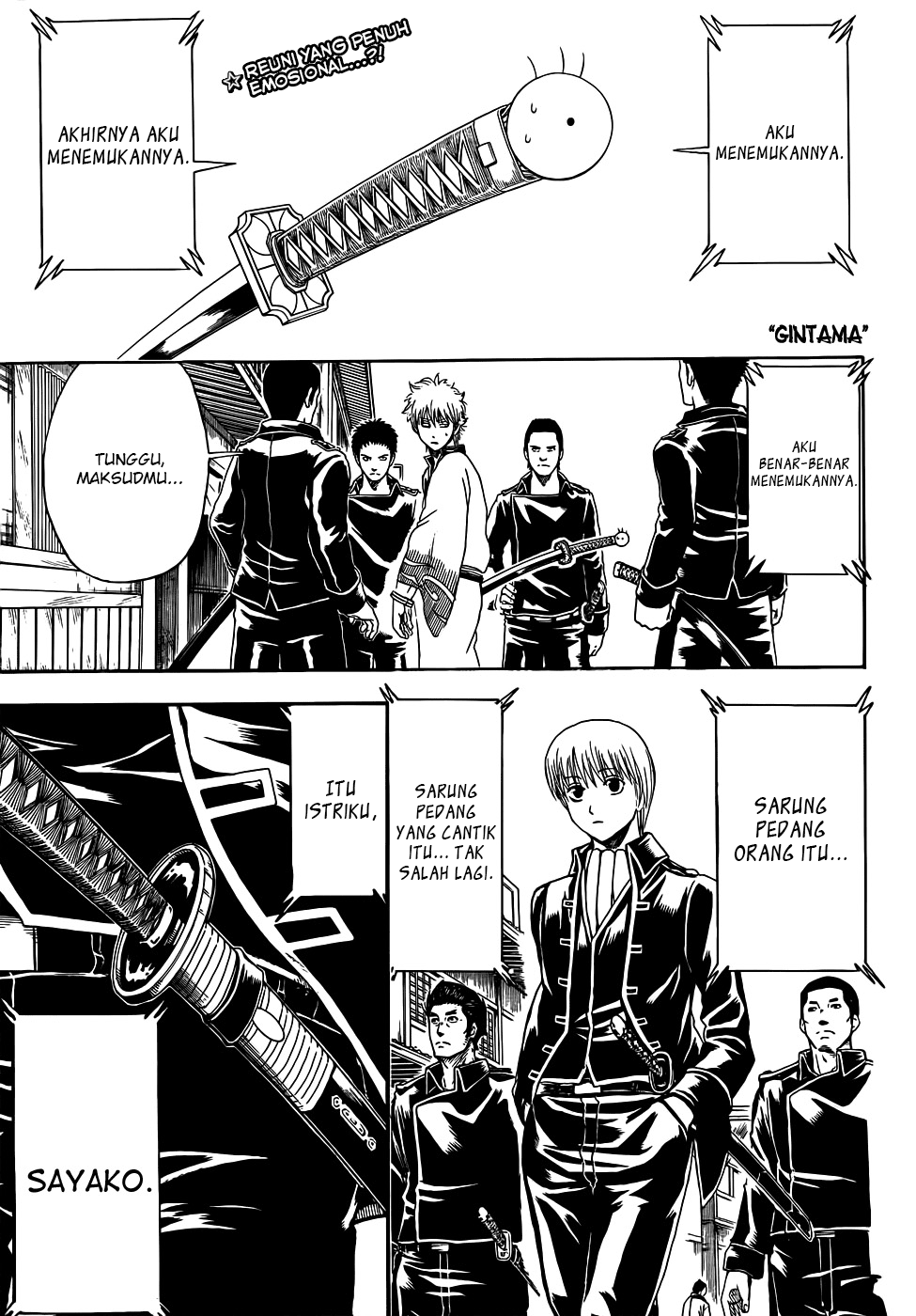 Gintama Bab 425 halaman 1