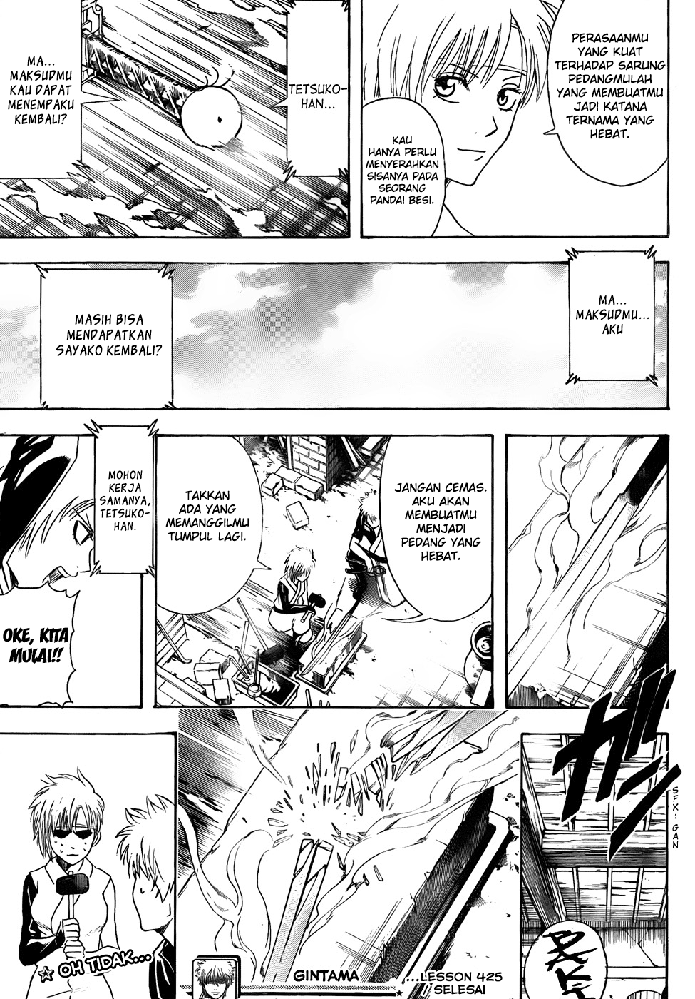 Gintama Bab 425 halaman 19