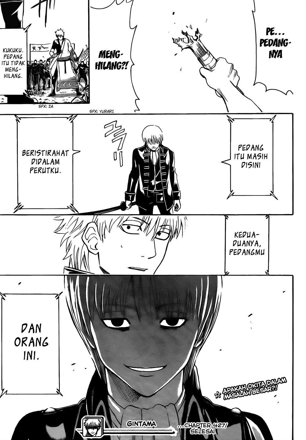 Gintama chapter 427 halaman 19