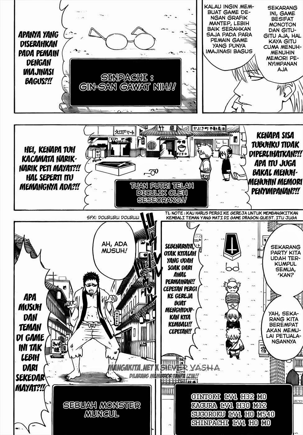 Gintama Bab 430 halaman 8