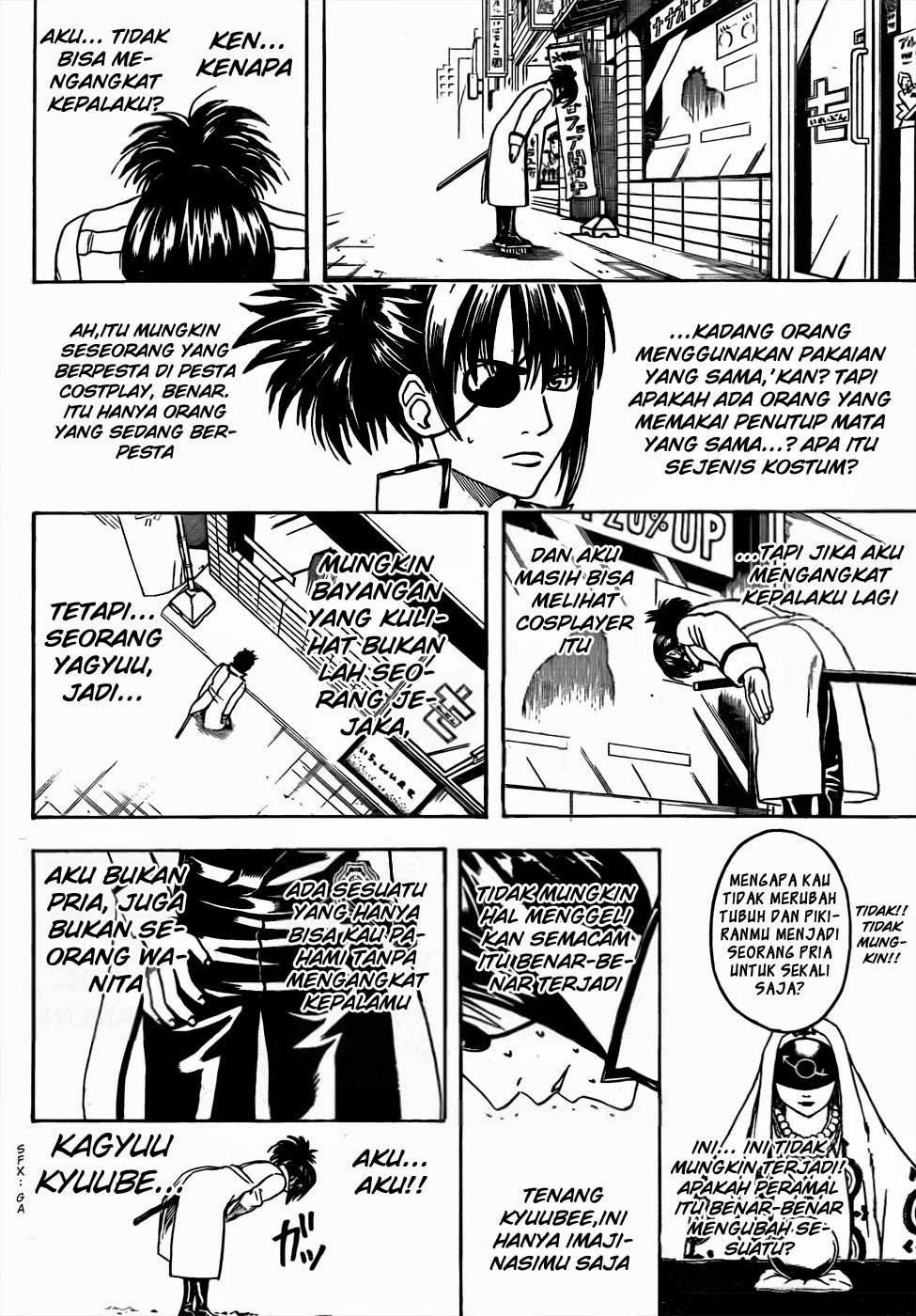 Gintama Bab 437 halaman 10