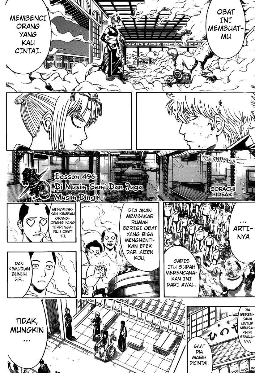 Gintama chapter 496 halaman 6