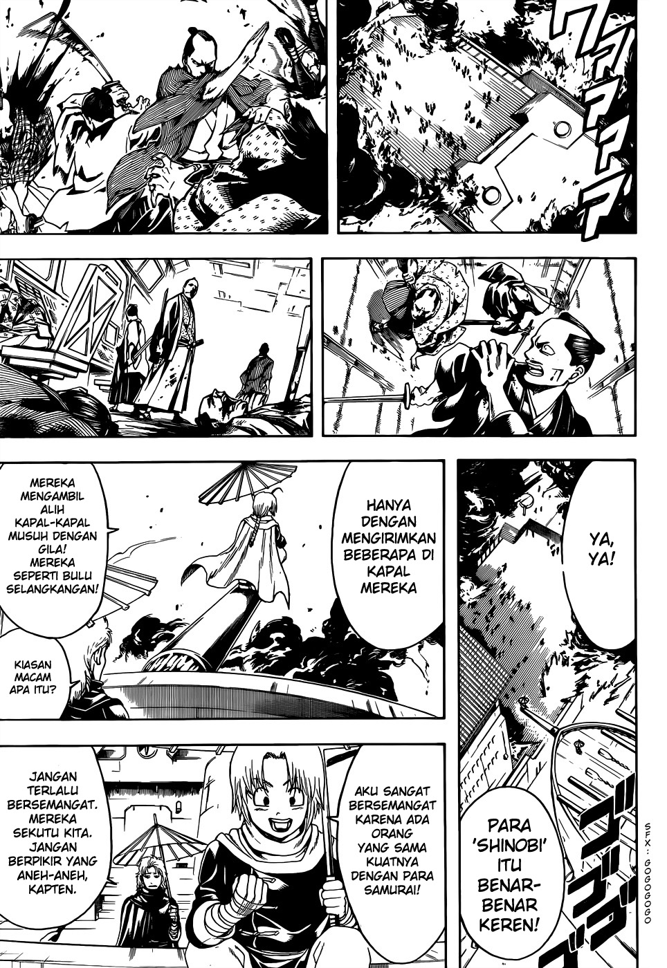 Gintama chapter 504 halaman 16