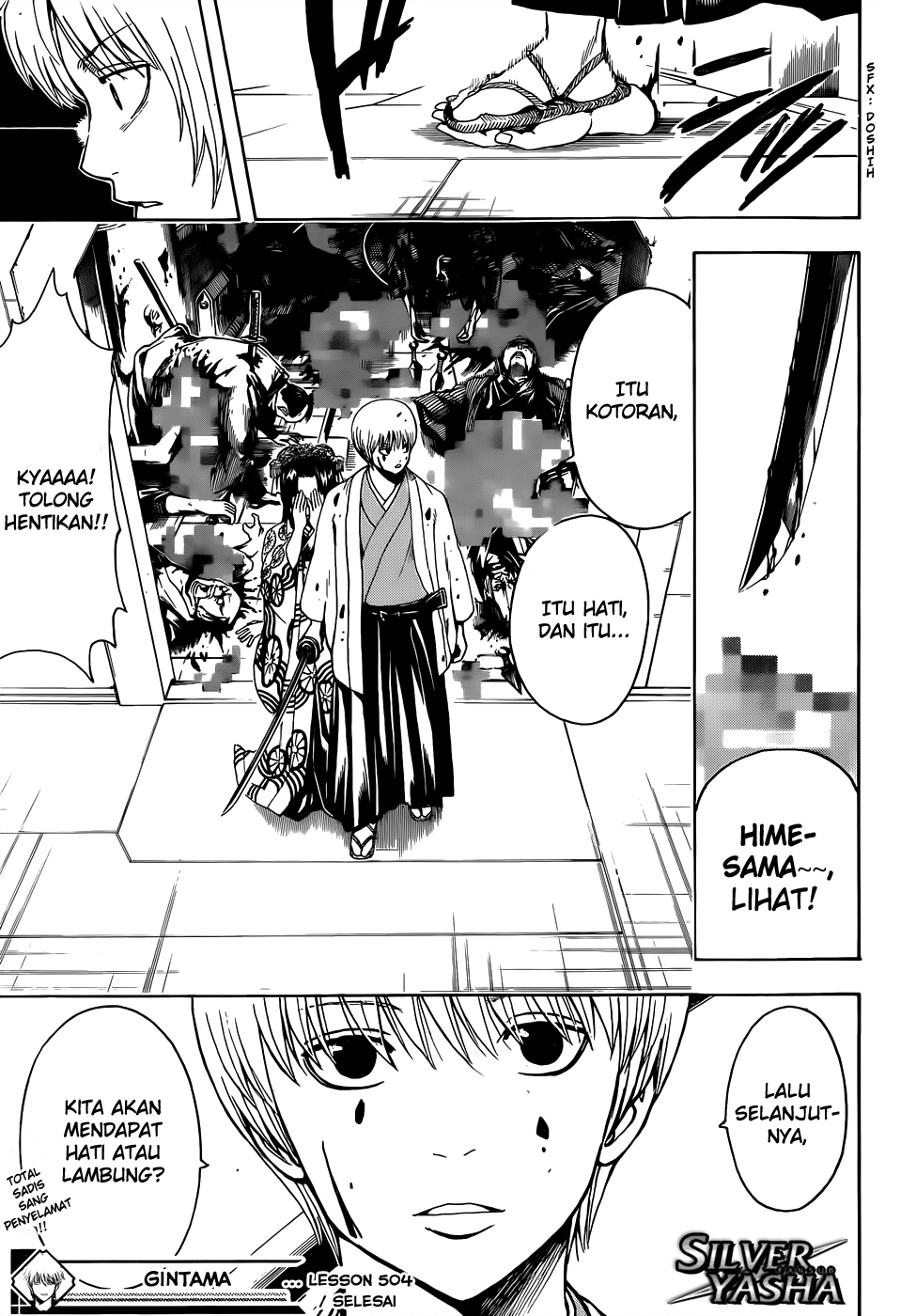 Gintama chapter 504 halaman 18