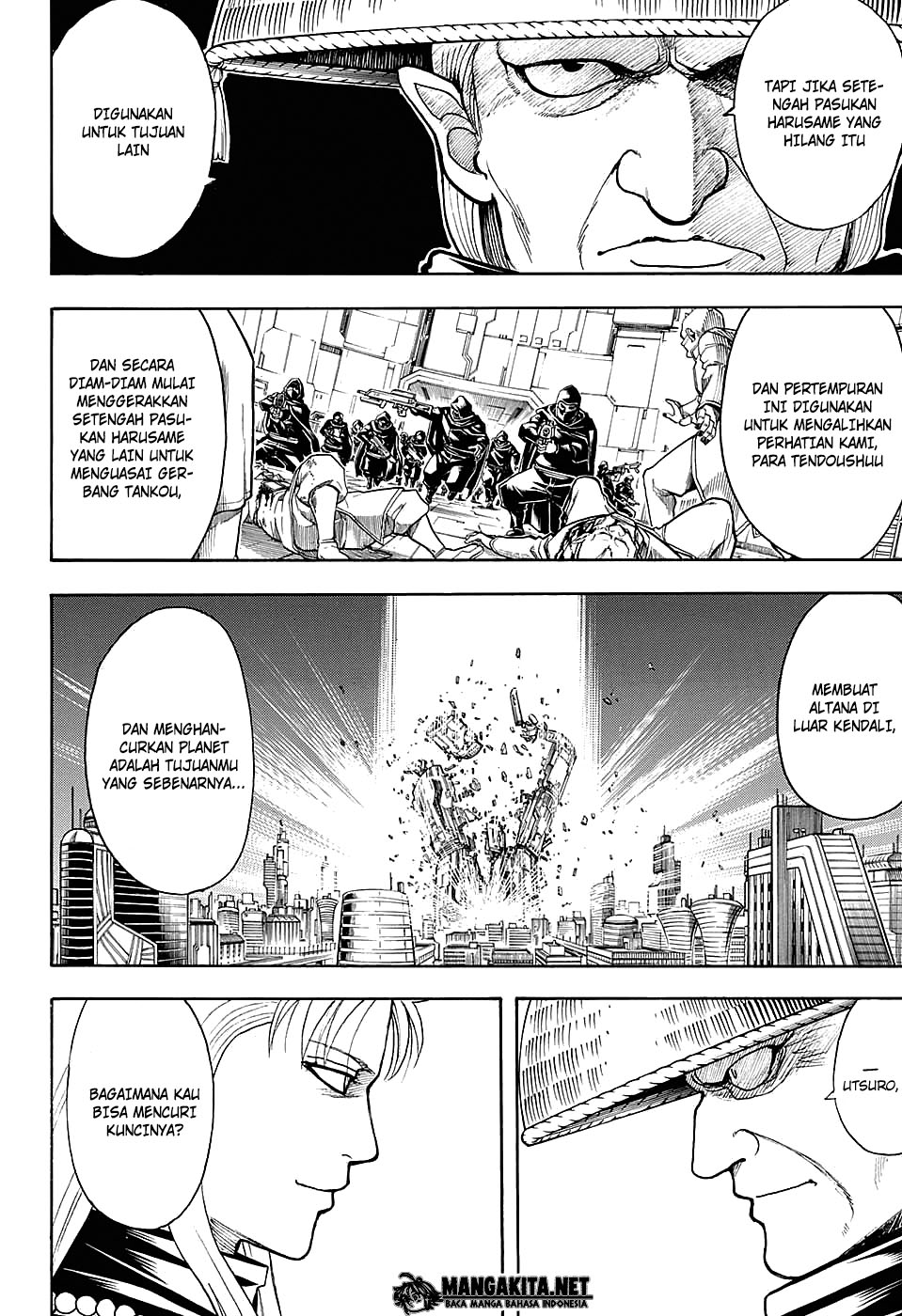 Gintama Bab 594 halaman 13