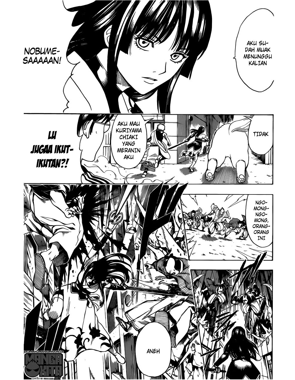 Gintama Bab 601 halaman 18