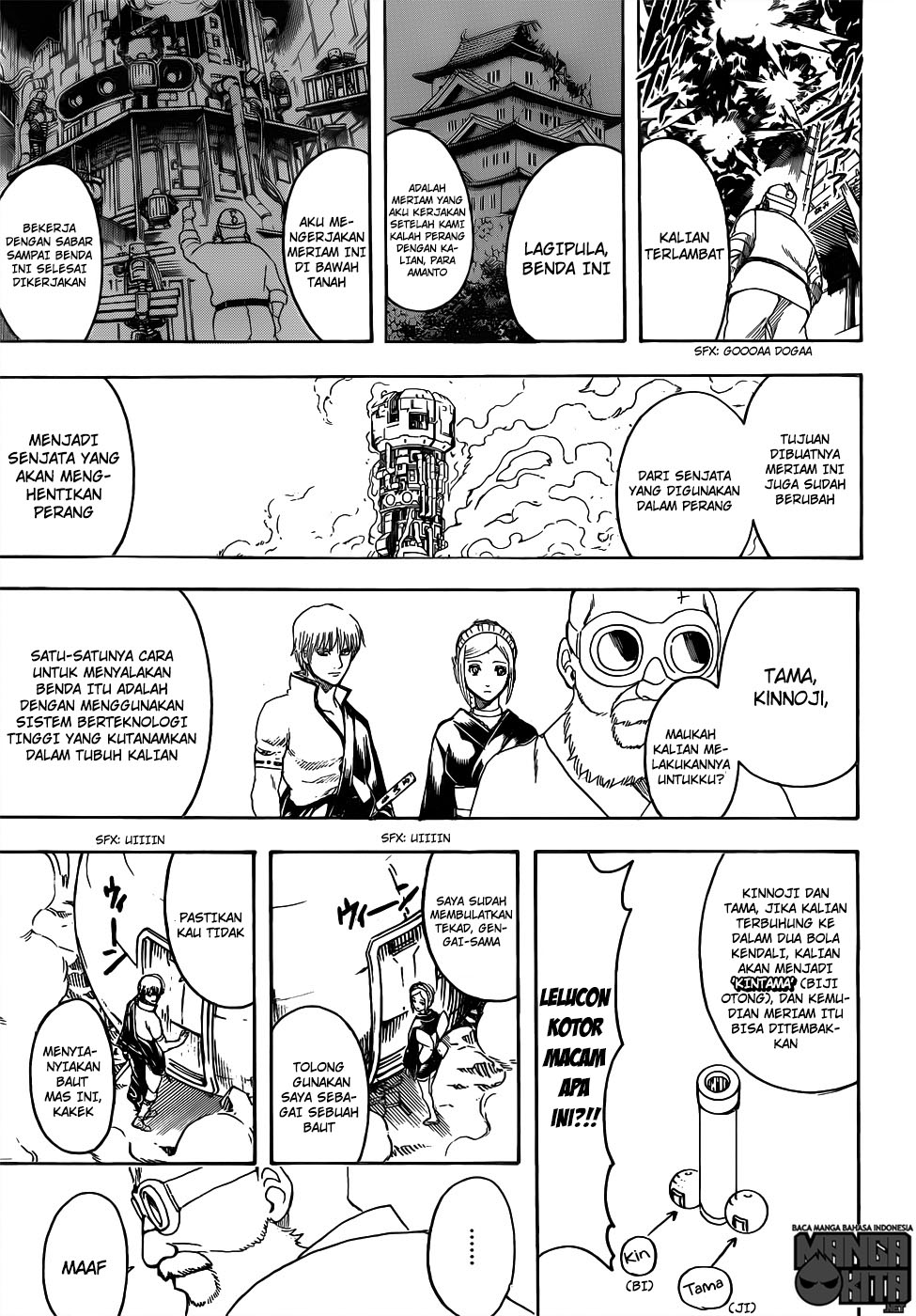 Gintama chapter 609 halaman 12
