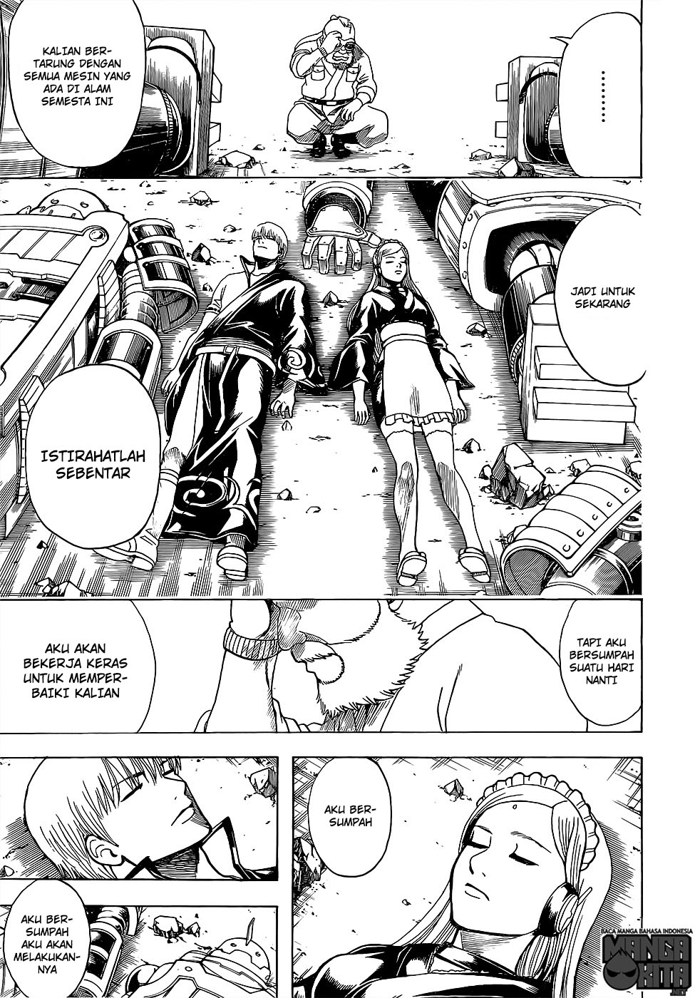 Gintama Bab 611 halaman 6