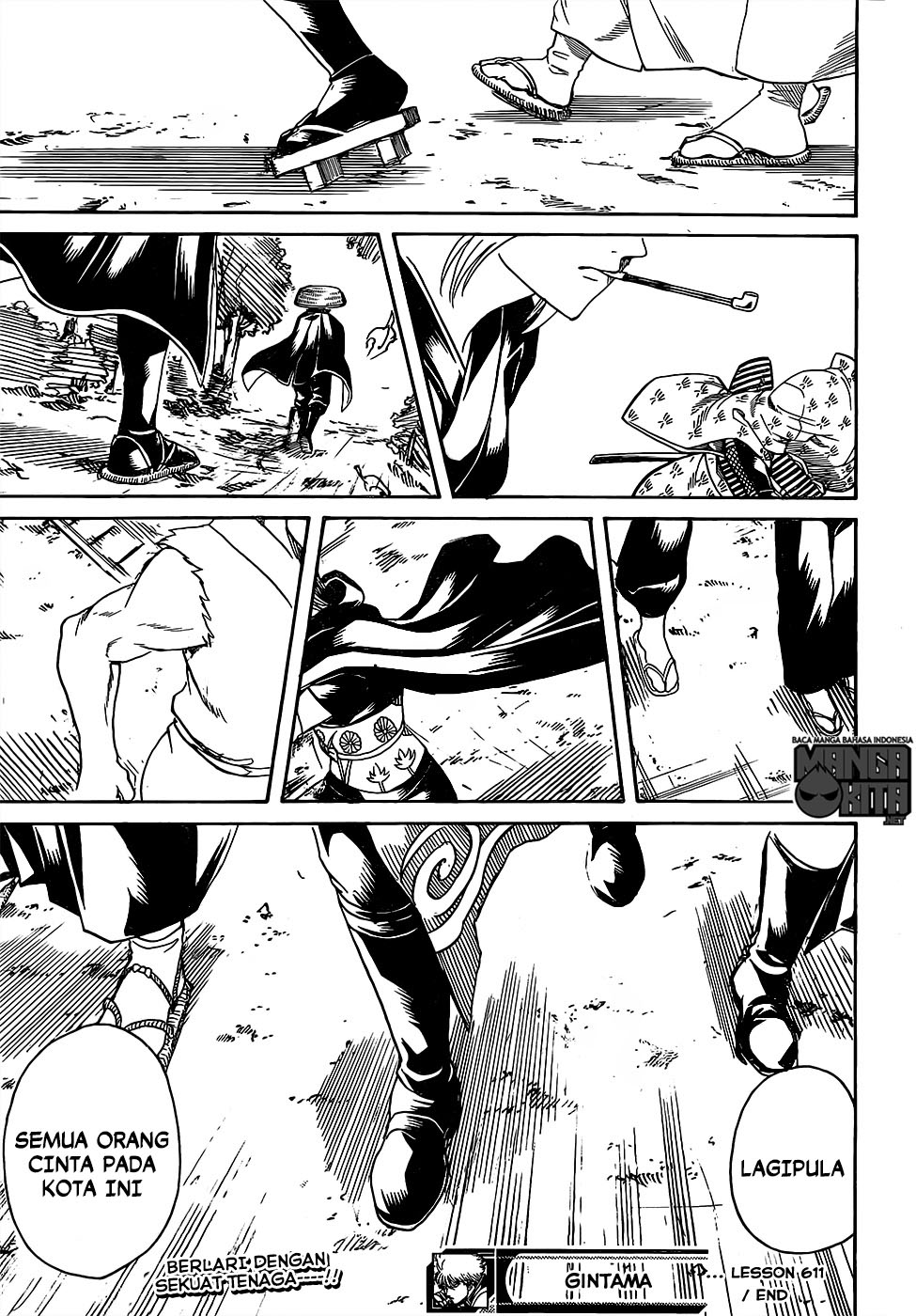 Gintama Bab 611 halaman 18