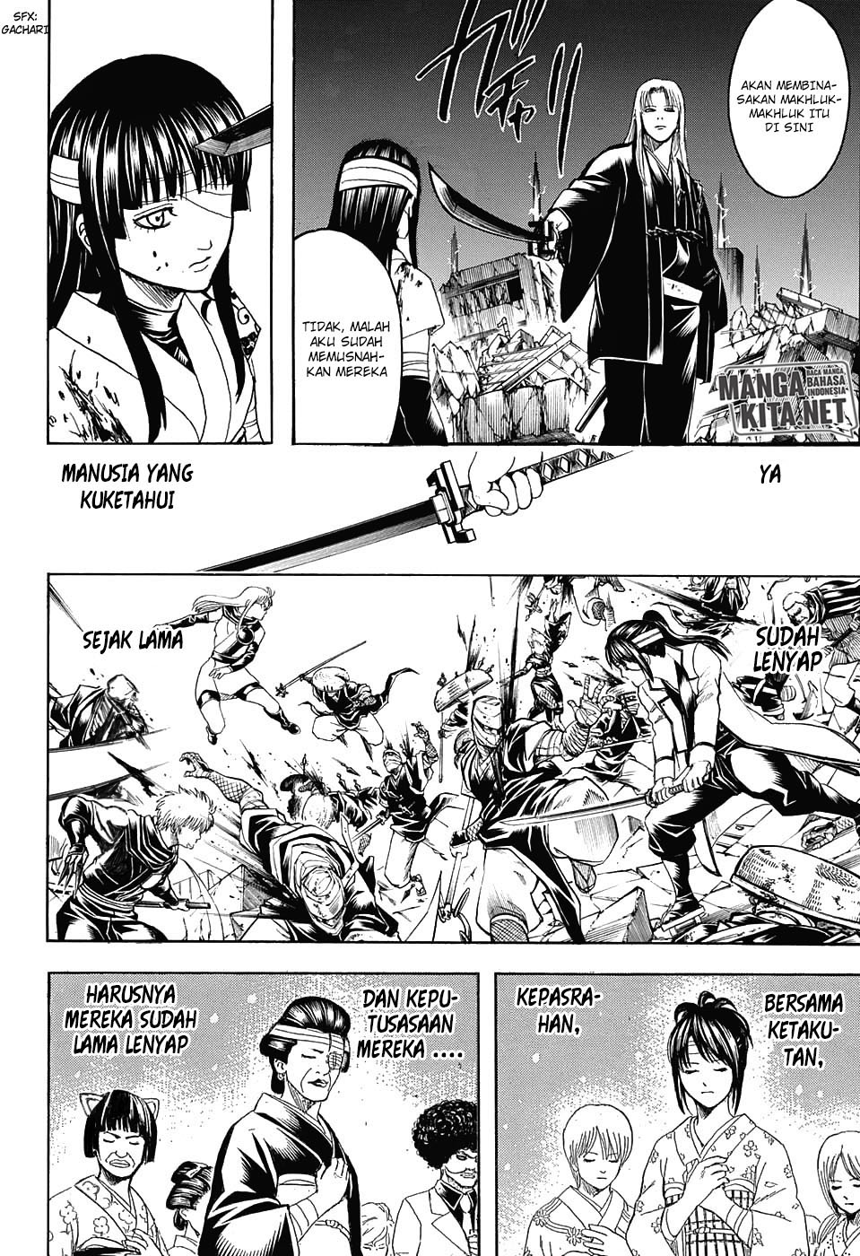 Gintama Bab 666 halaman 14