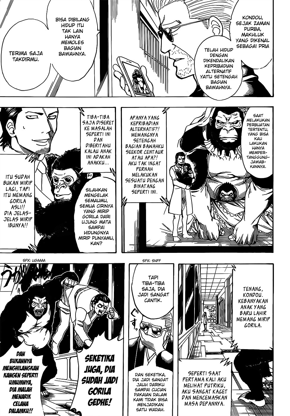 Gintama Bab 693 halaman 9