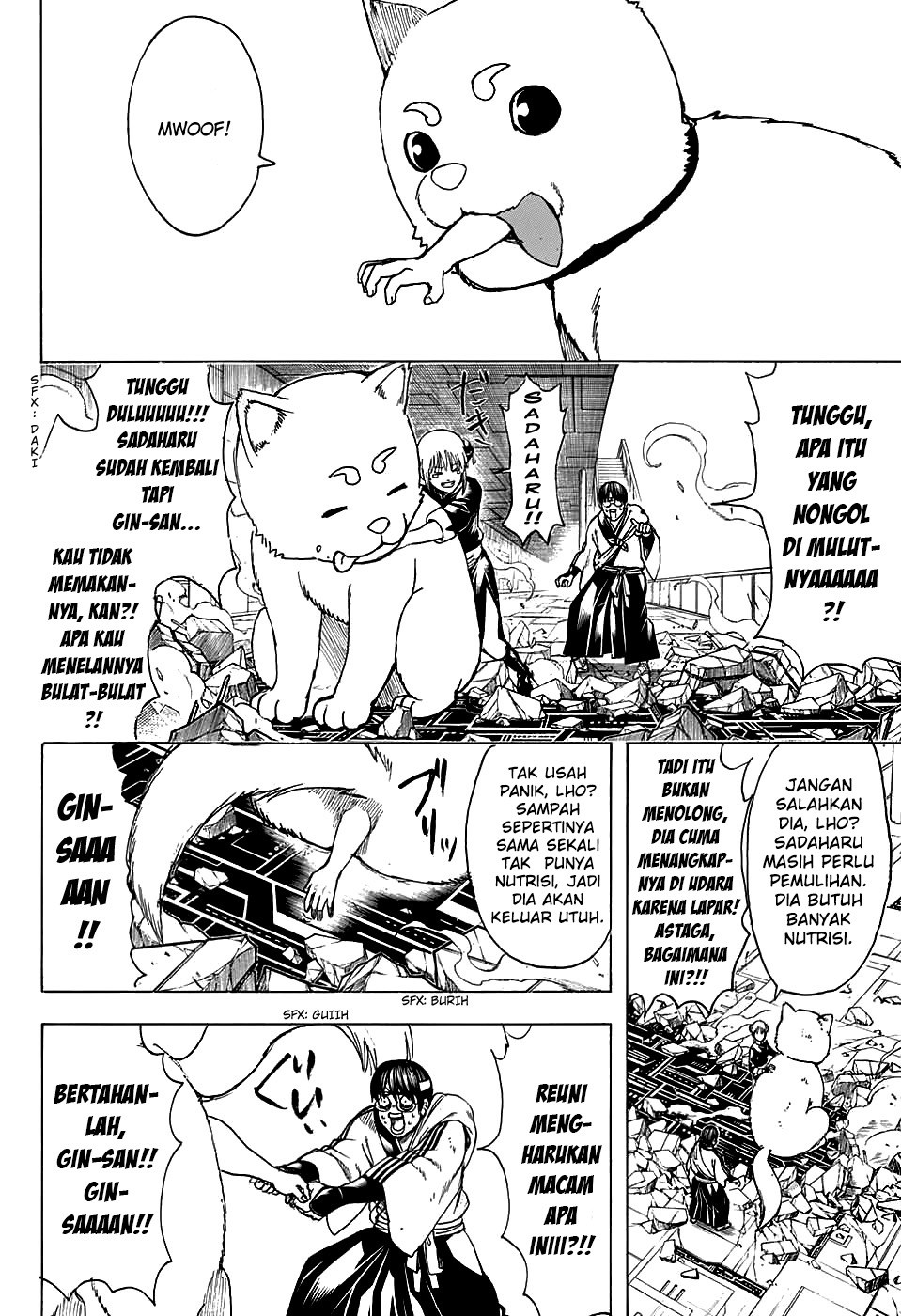 Gintama Bab 701 halaman 18