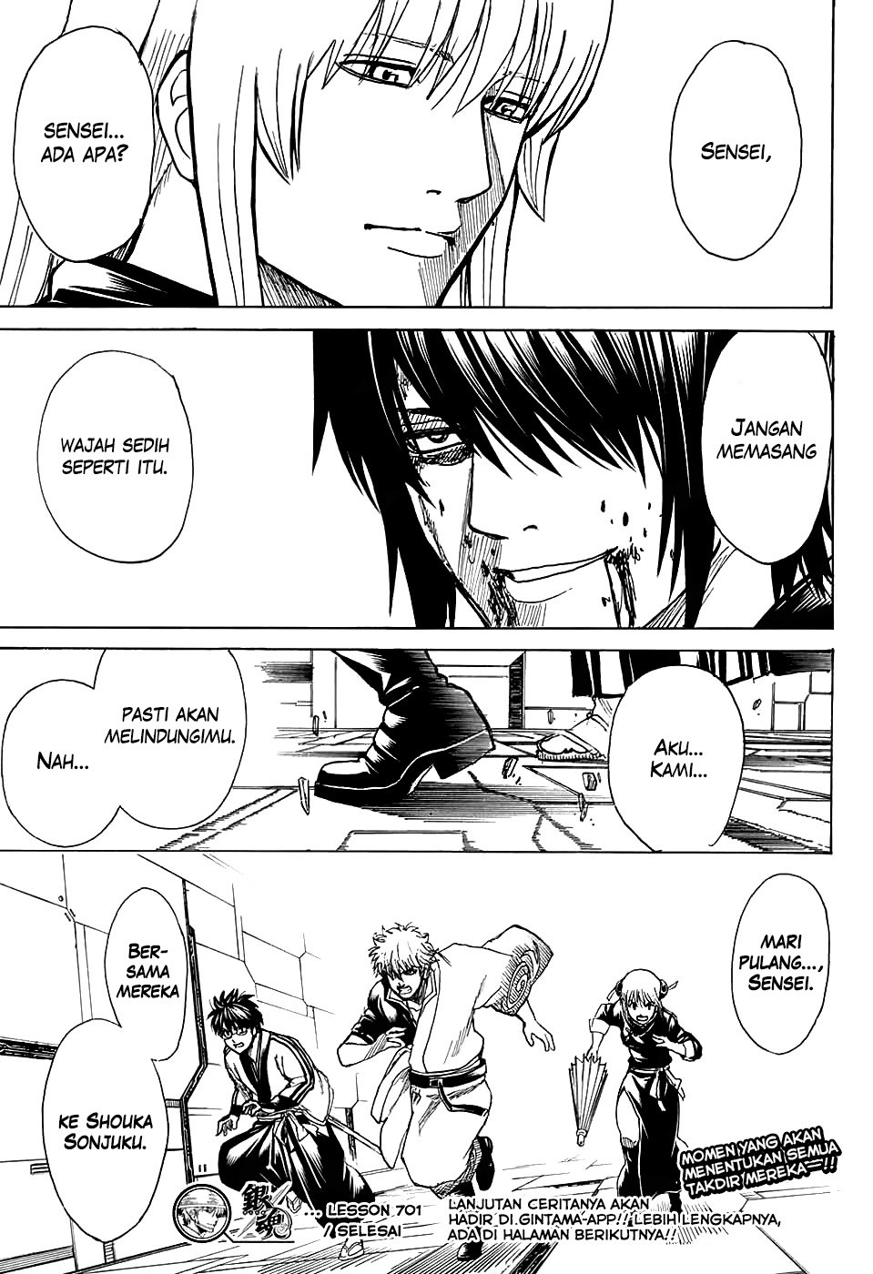 Gintama Bab 701 halaman 49