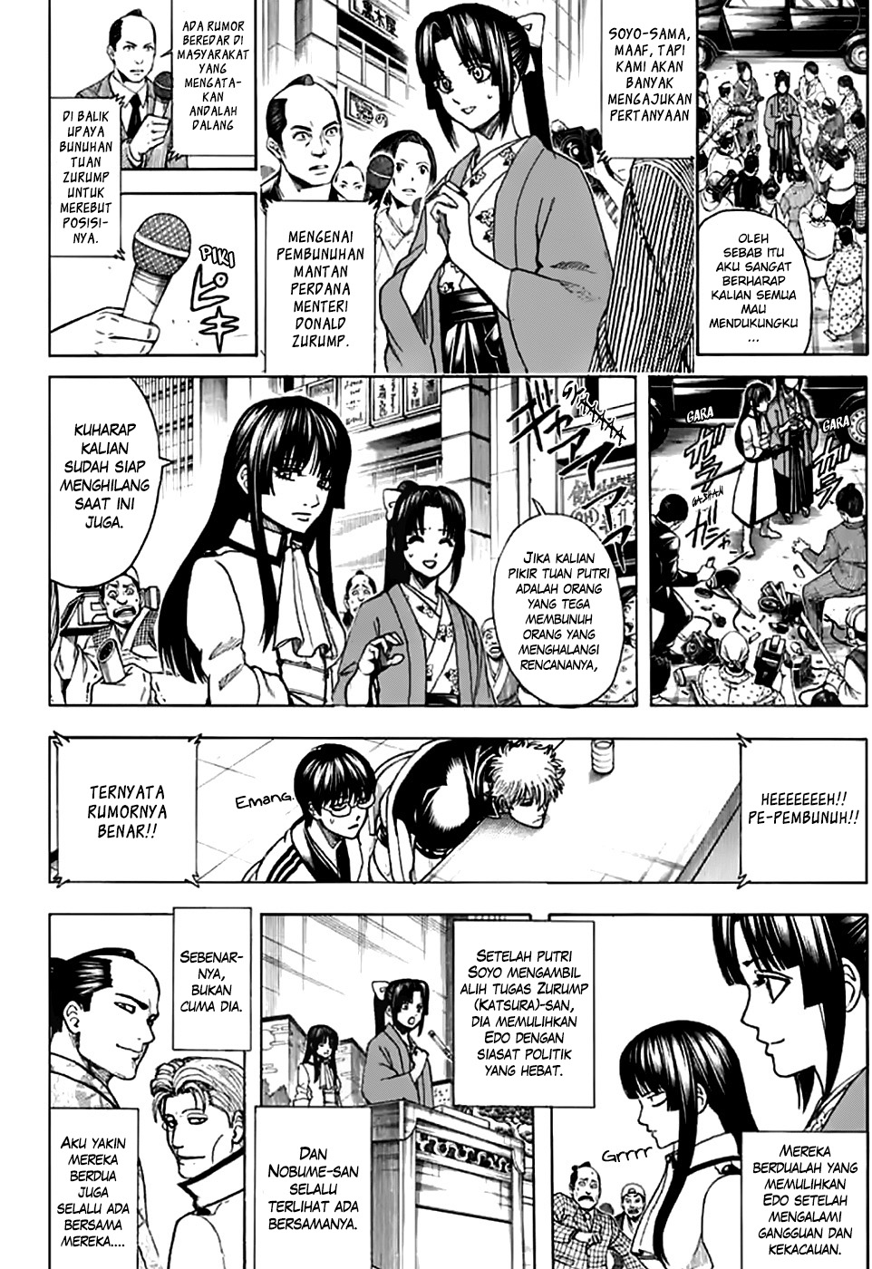 Gintama chapter 704 halaman 34