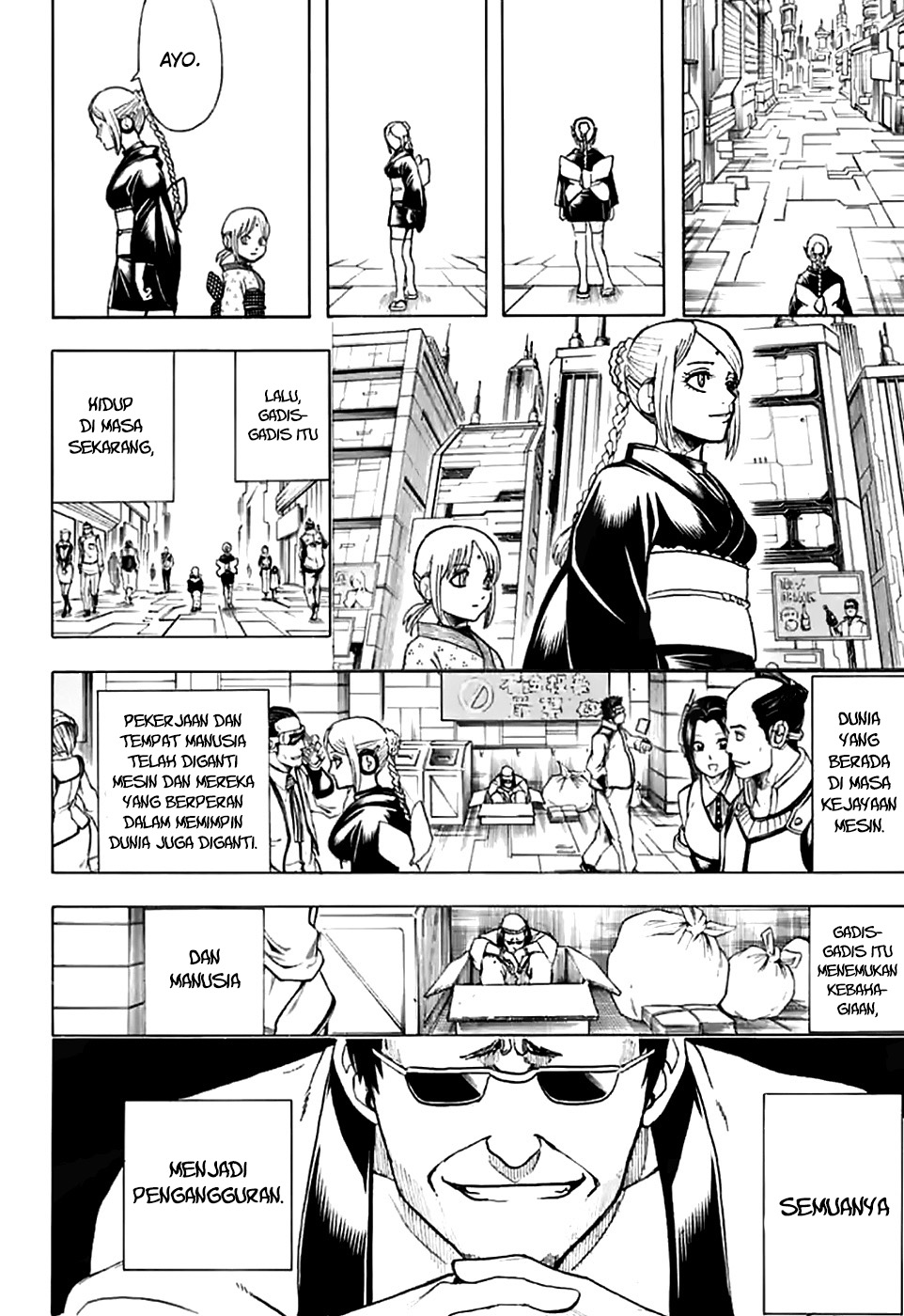 Gintama chapter 704 halaman 56