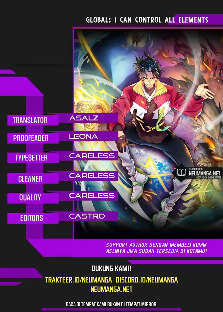 Global Power: I Can Control All The Elements Bab 1 halaman 1
