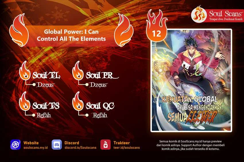 Global Power: I Can Control All The Elements chapter 12 halaman 1