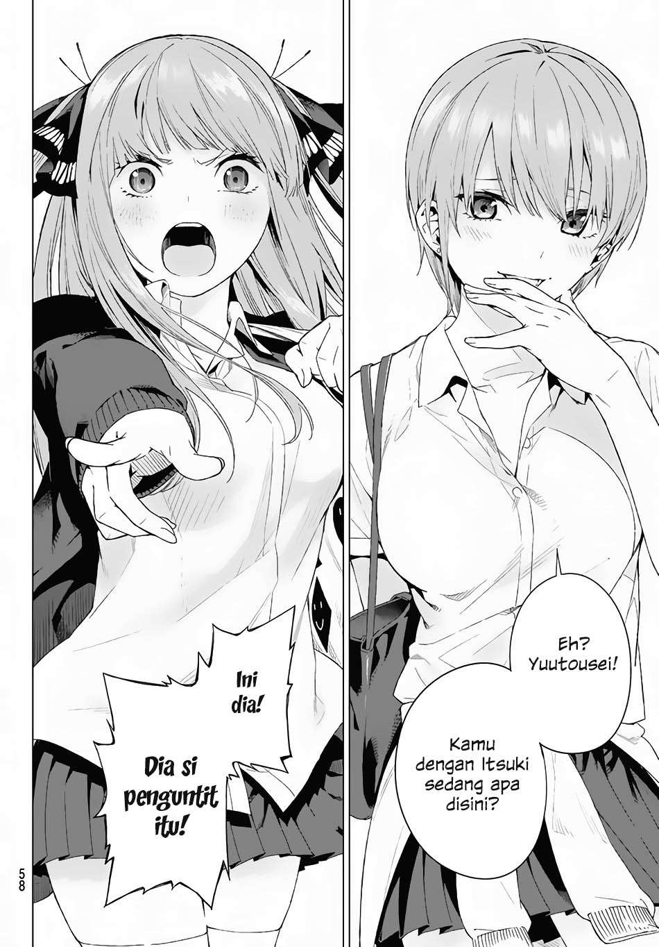 Go-toubun no Hanayome chapter 1 halaman 45