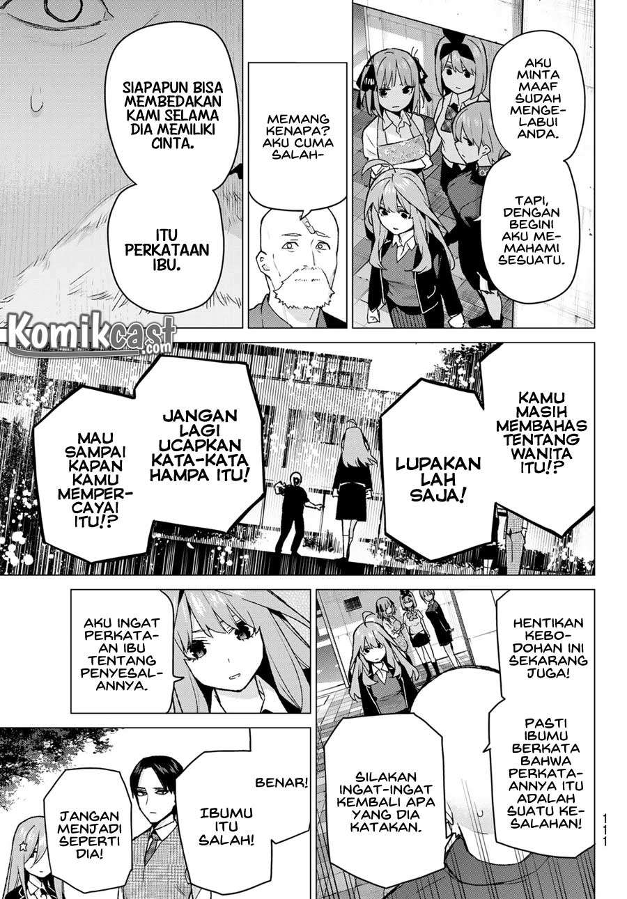 Go-toubun no Hanayome chapter 111 halaman 9