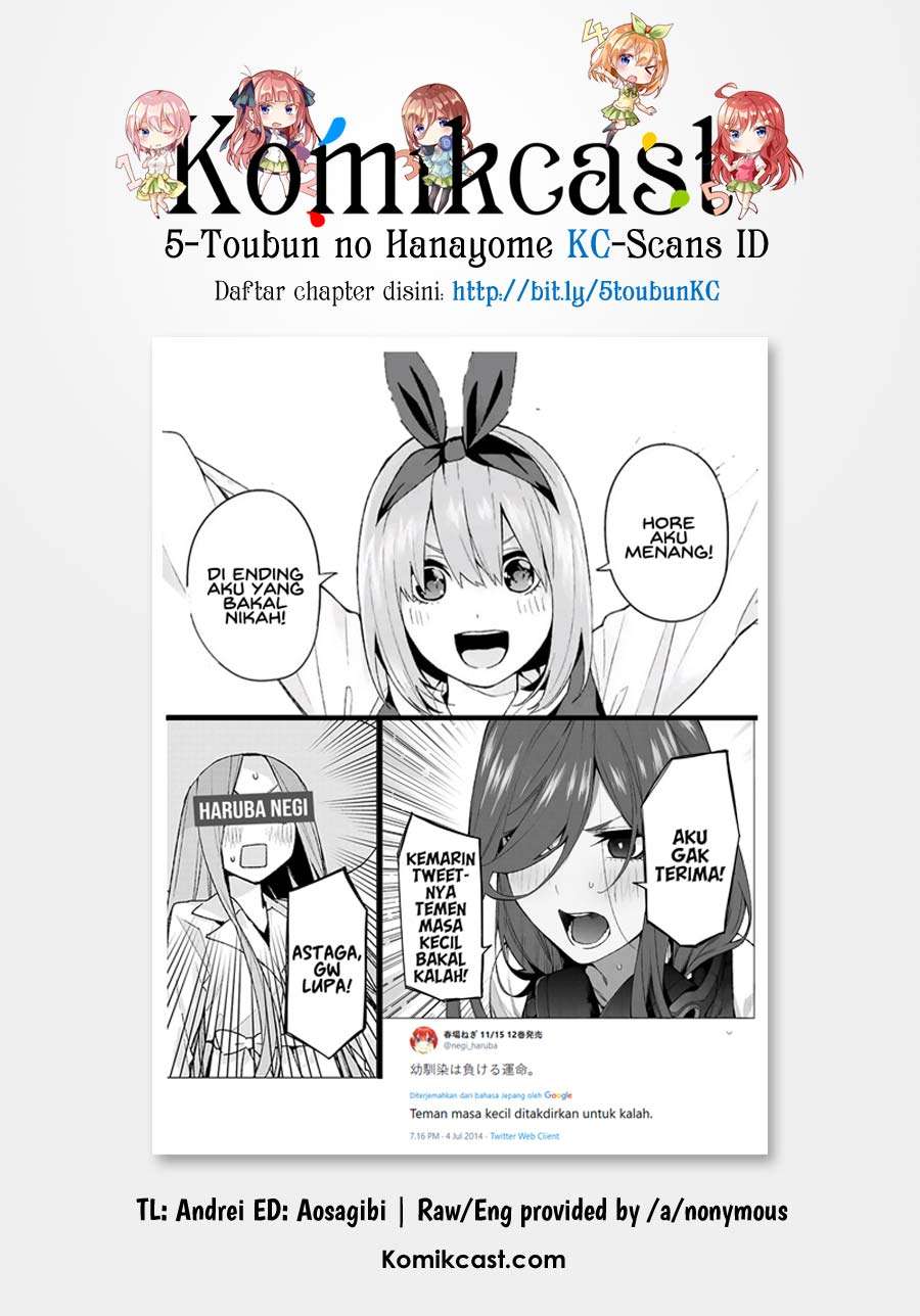 Go-toubun no Hanayome chapter 113 halaman 21