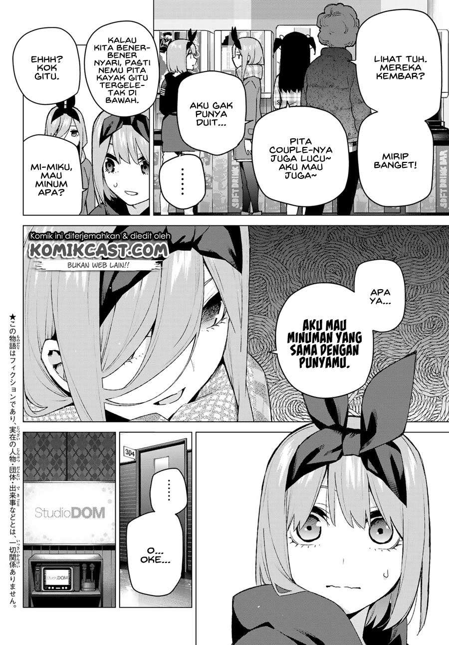 Go-toubun no Hanayome Bab 116 halaman 4