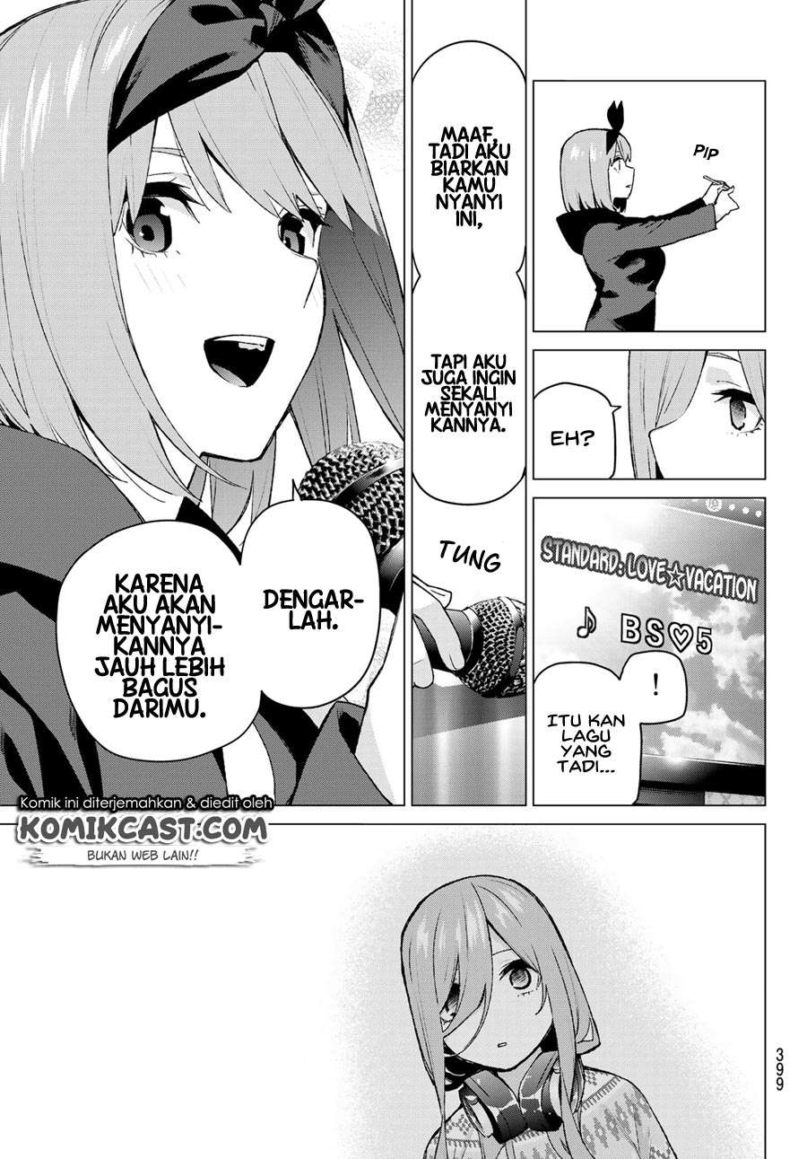 Go-toubun no Hanayome Bab 116 halaman 15