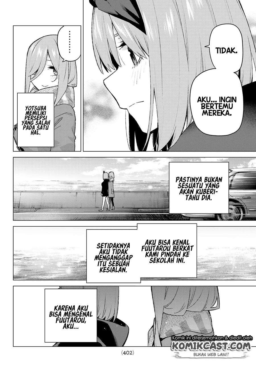 Go-toubun no Hanayome Bab 116 halaman 18