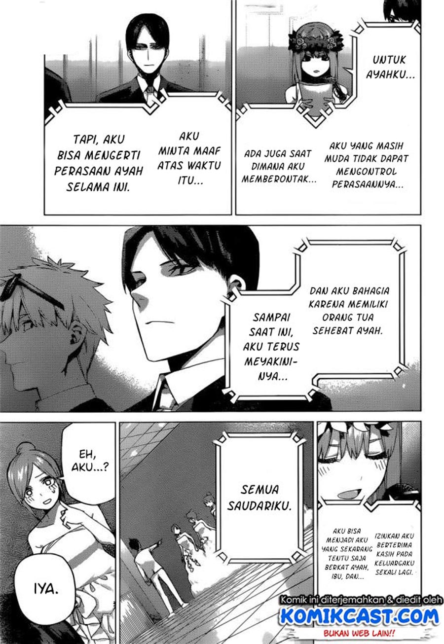Go-toubun no Hanayome chapter 122 halaman 5