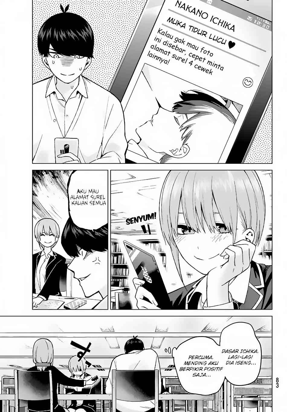 Go-toubun no Hanayome Bab 13 halaman 8
