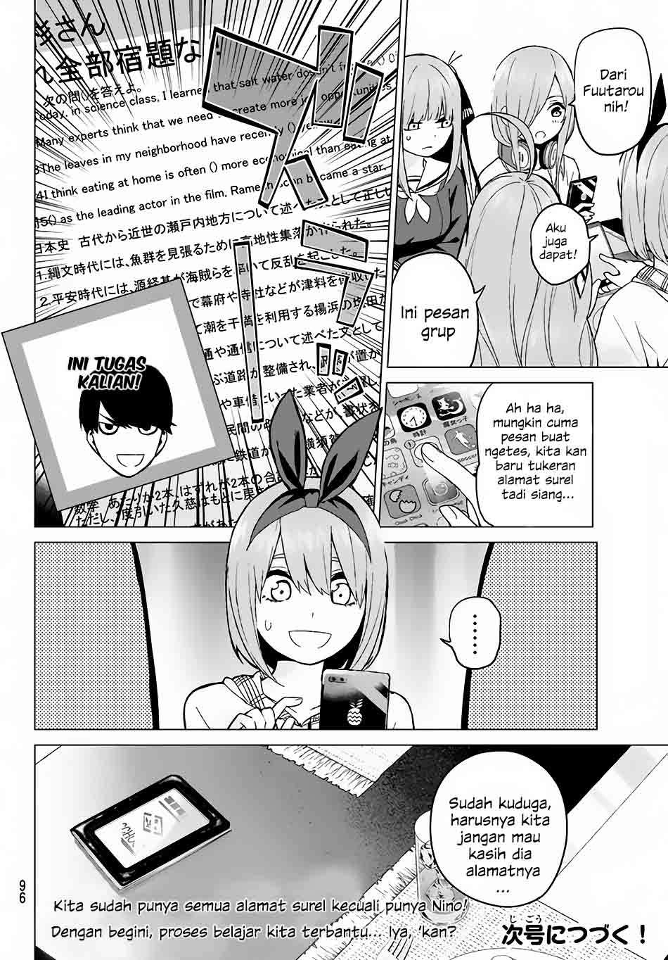 Go-toubun no Hanayome Bab 13 halaman 21