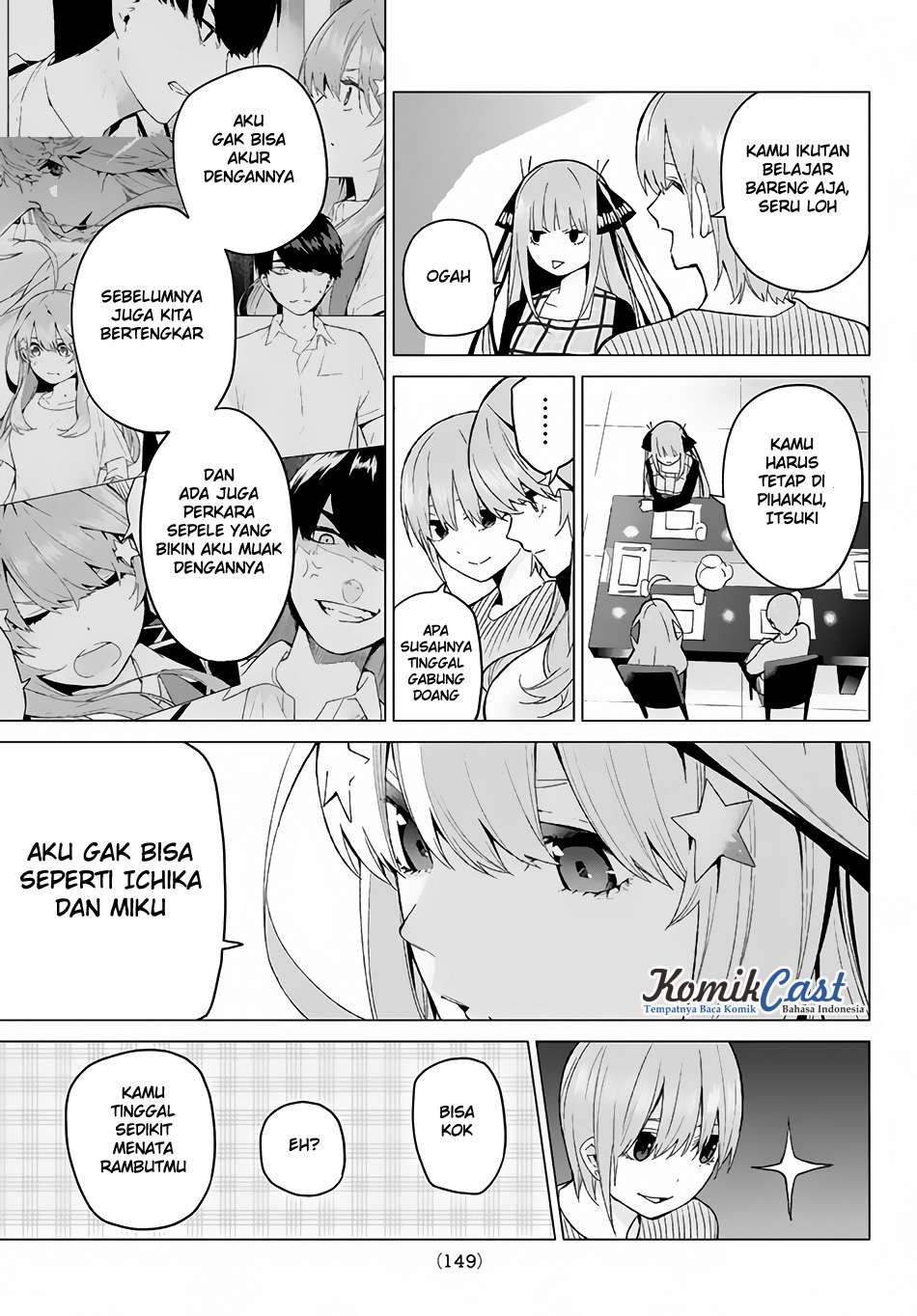Go-toubun no Hanayome Bab 18 halaman 5