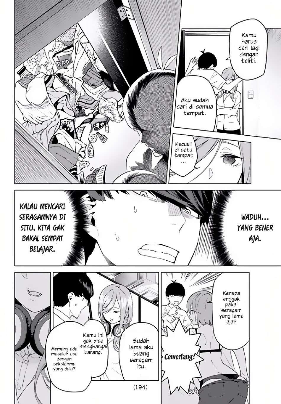 Go-toubun no Hanayome chapter 2 halaman 17