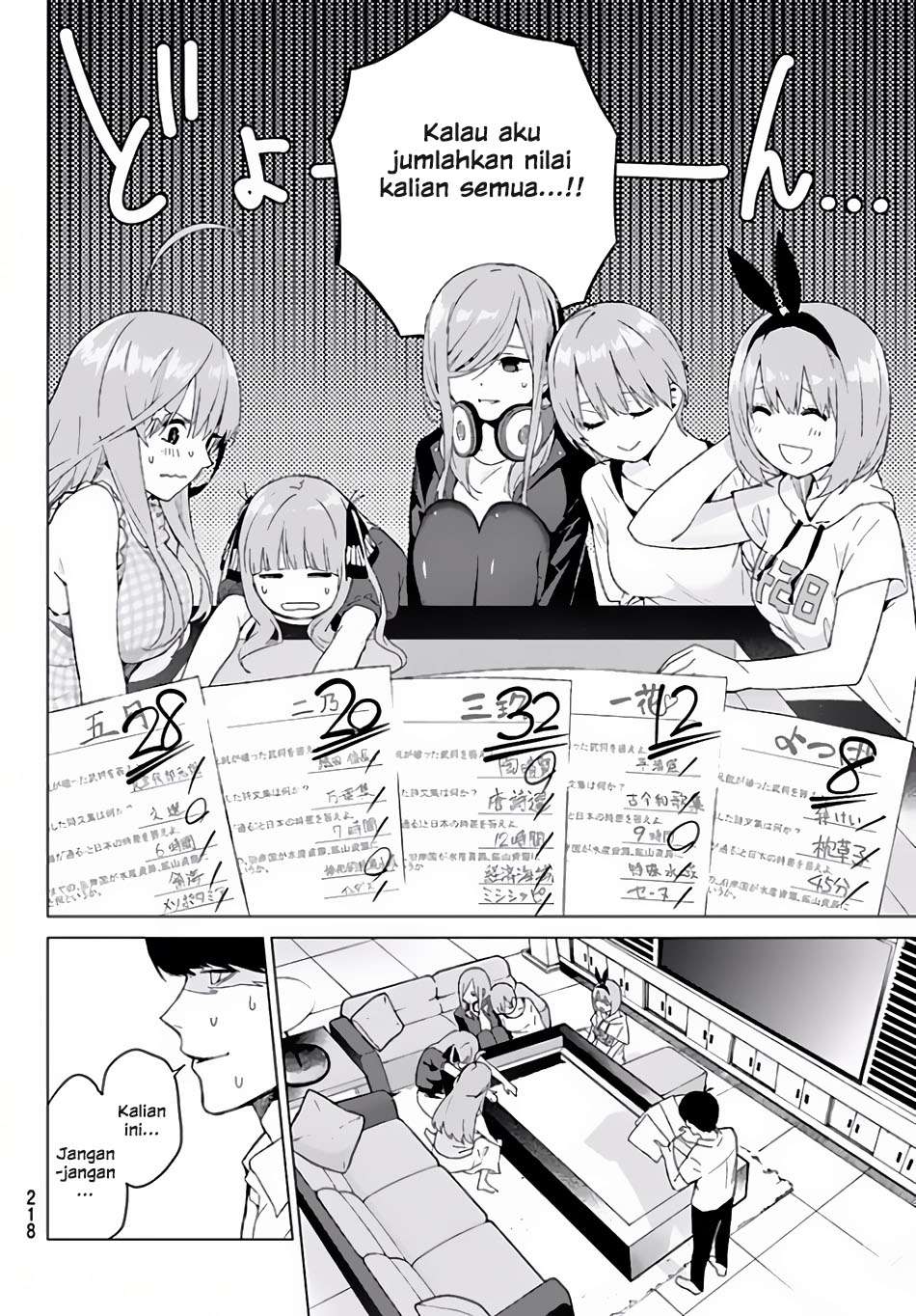 Go-toubun no Hanayome chapter 2 halaman 41
