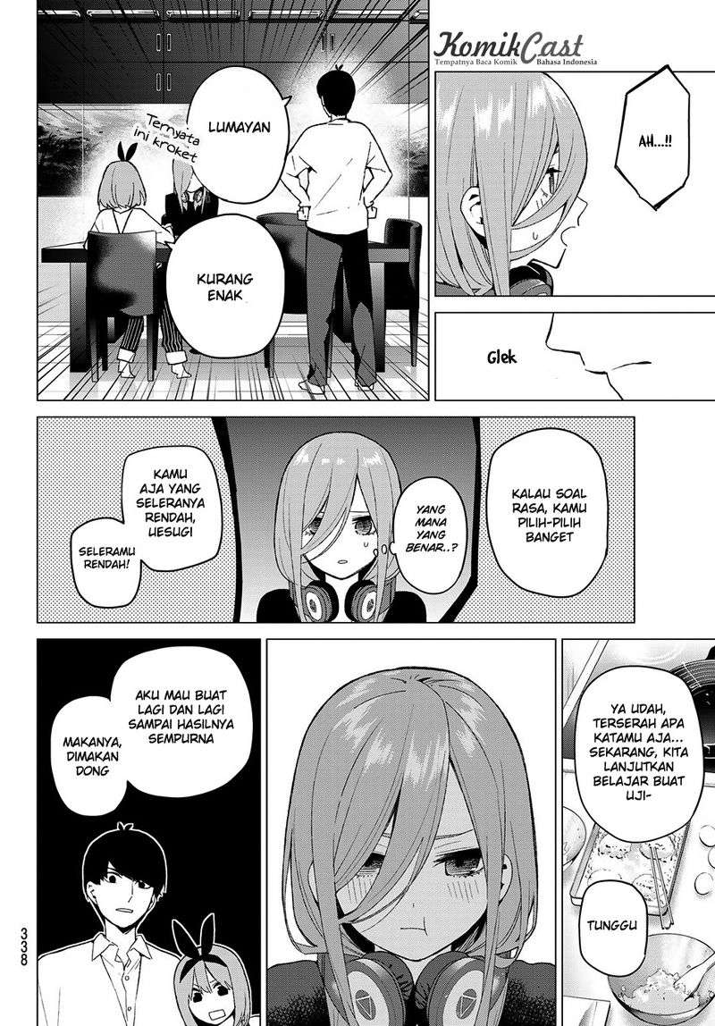 Go-toubun no Hanayome chapter 21 halaman 3