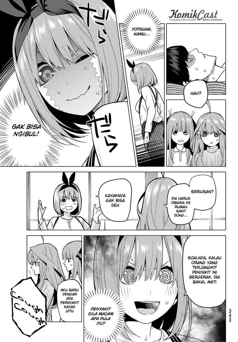 Go-toubun no Hanayome chapter 21 halaman 8