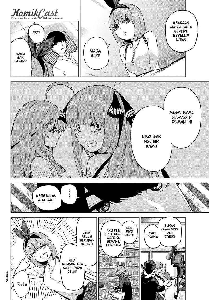 Go-toubun no Hanayome chapter 21 halaman 17