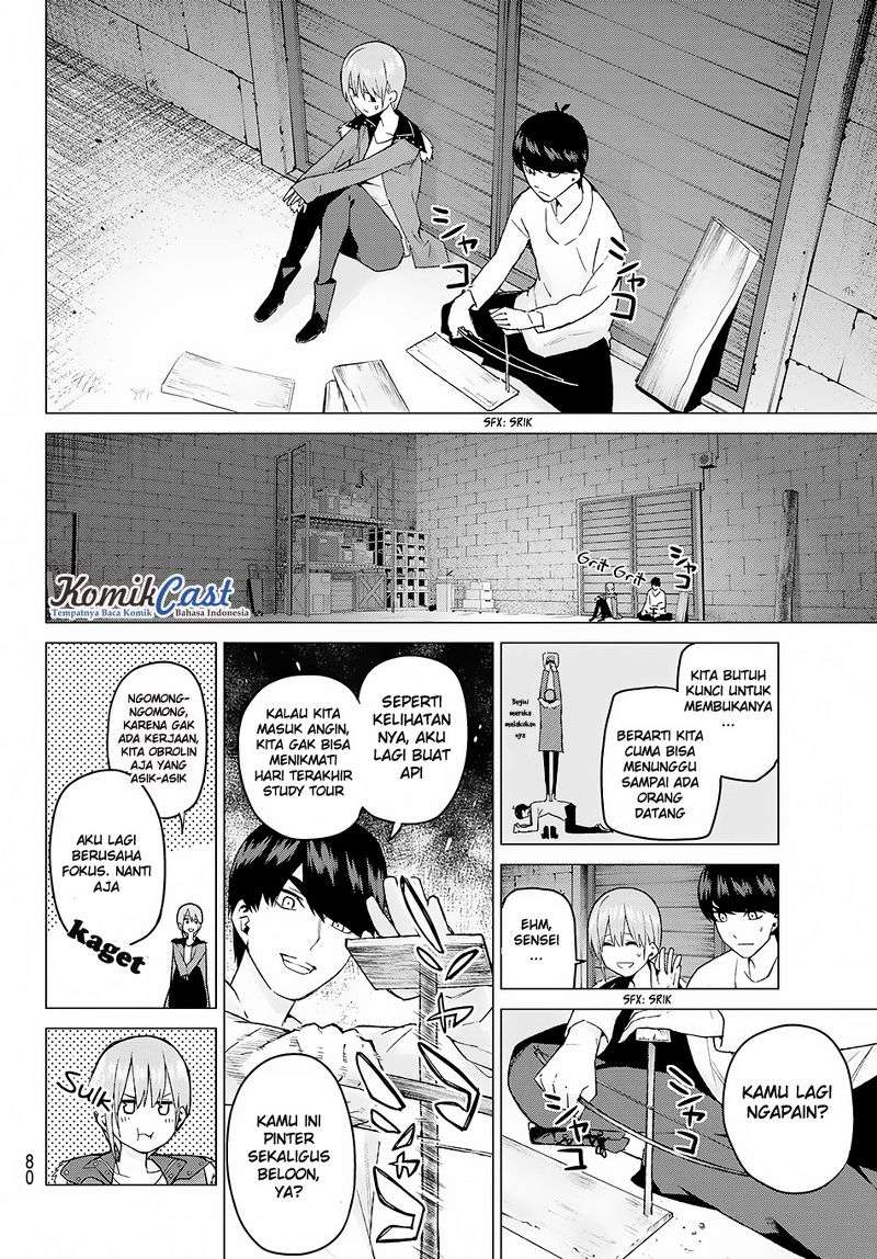 Go-toubun no Hanayome chapter 28 halaman 5